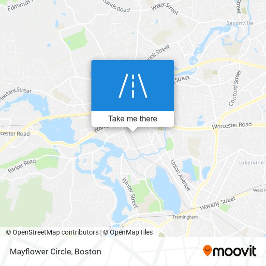 Mayflower Circle map