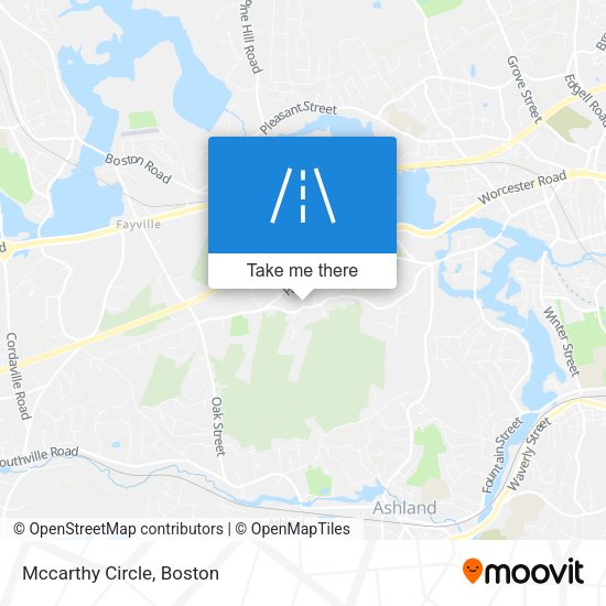 Mapa de Mccarthy Circle