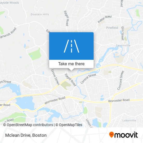 Mapa de Mclean Drive