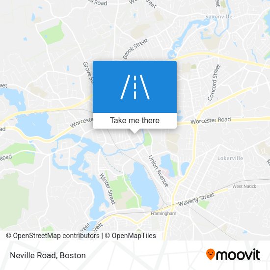 Mapa de Neville Road