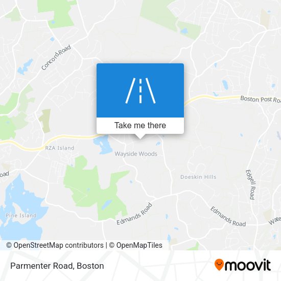 Mapa de Parmenter Road