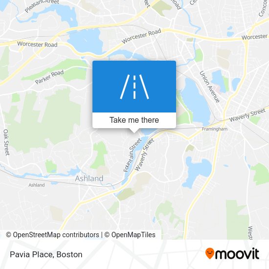 Mapa de Pavia Place