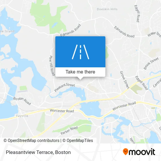 Pleasantview Terrace map