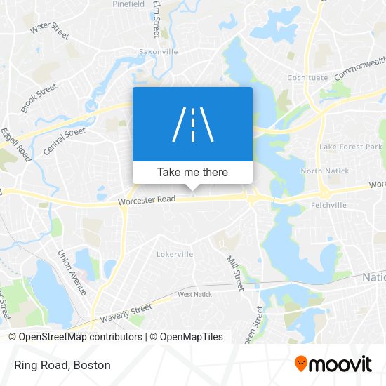 Mapa de Ring Road