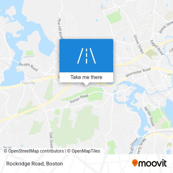Mapa de Rockridge Road