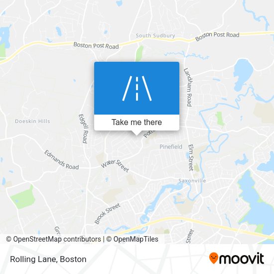 Rolling Lane map