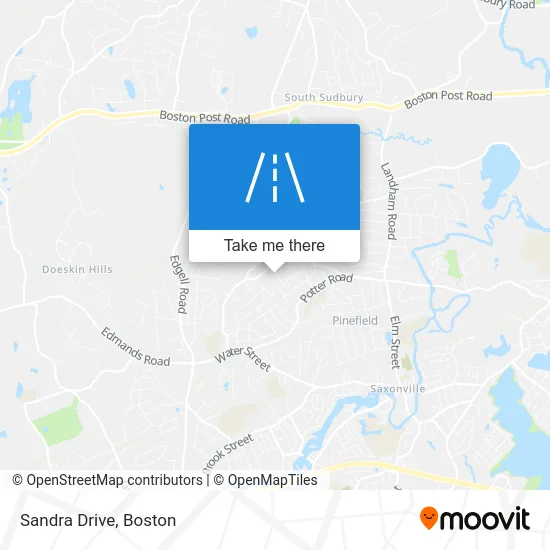 Sandra Drive map