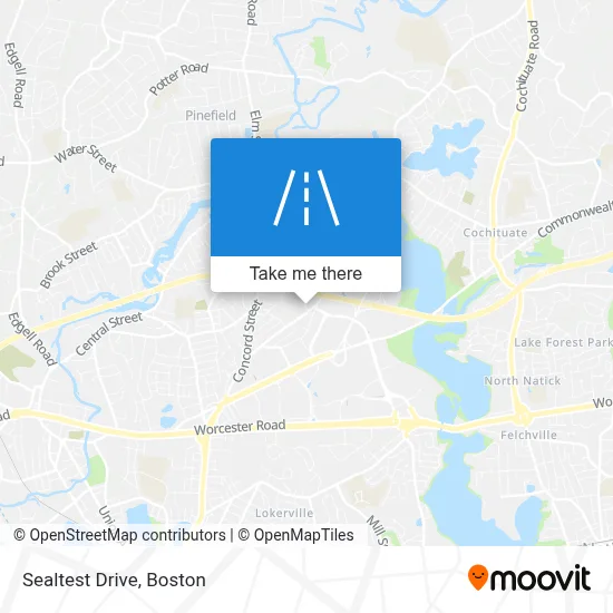 Sealtest Drive map