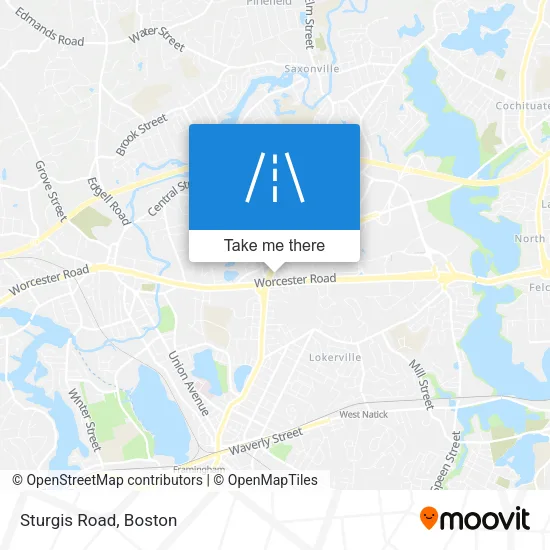 Sturgis Road map