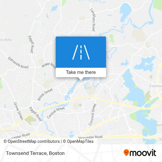 Townsend Terrace map