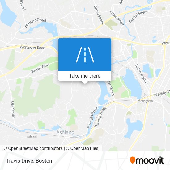 Mapa de Travis Drive
