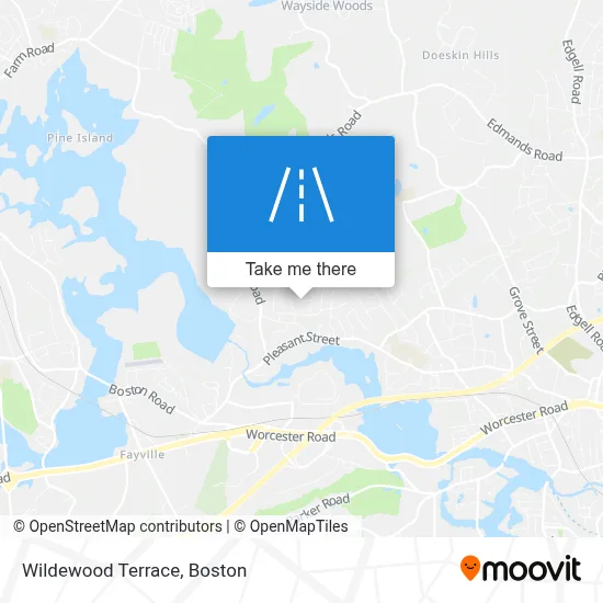 Wildewood Terrace map