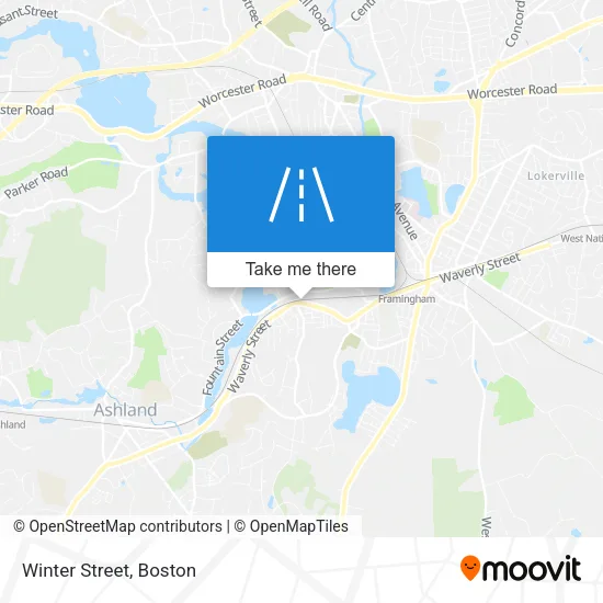 Winter Street map