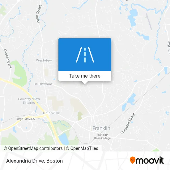 Alexandria Drive map