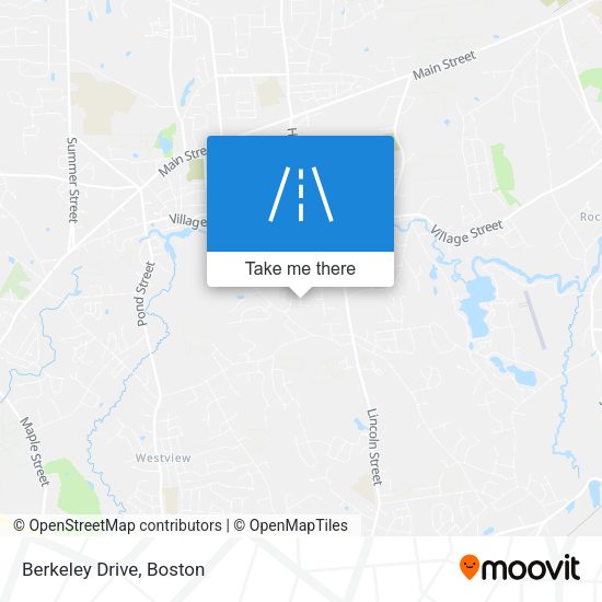 Mapa de Berkeley Drive