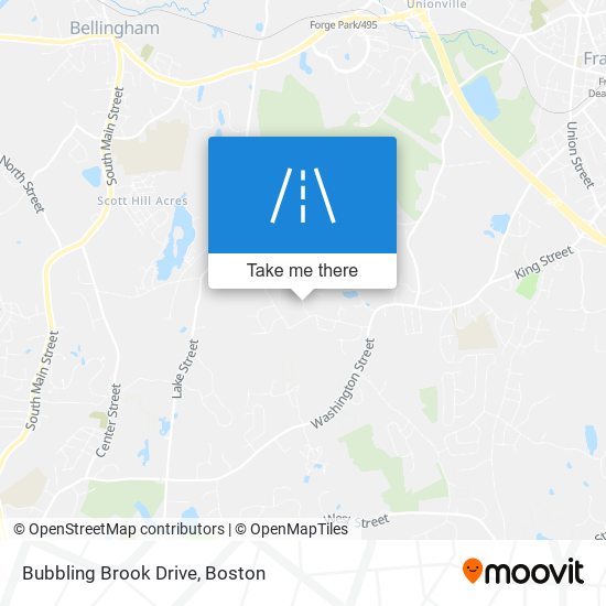 Mapa de Bubbling Brook Drive