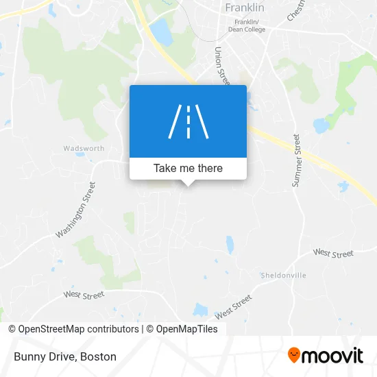 Bunny Drive map