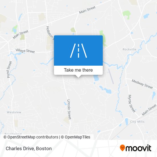 Mapa de Charles Drive