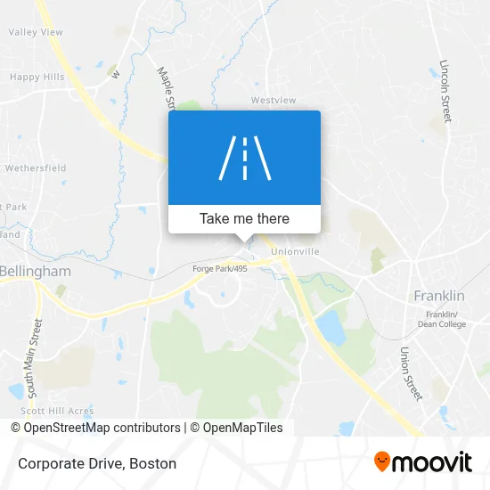 Corporate Drive map