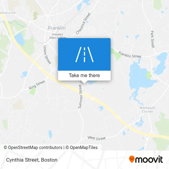 Cynthia Street map