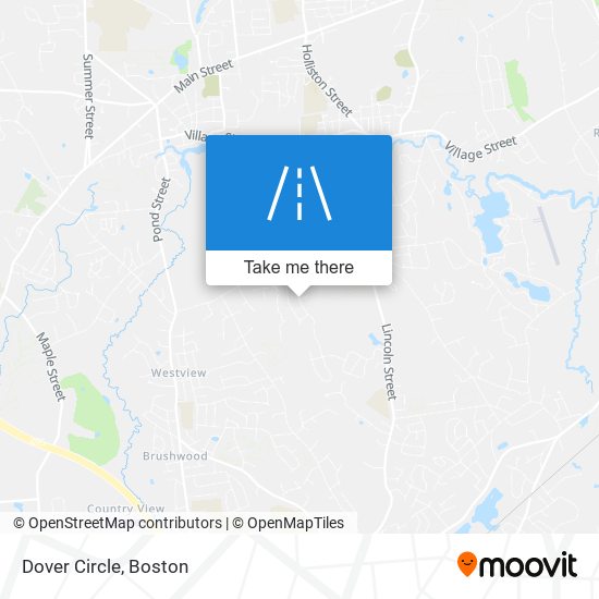 Mapa de Dover Circle