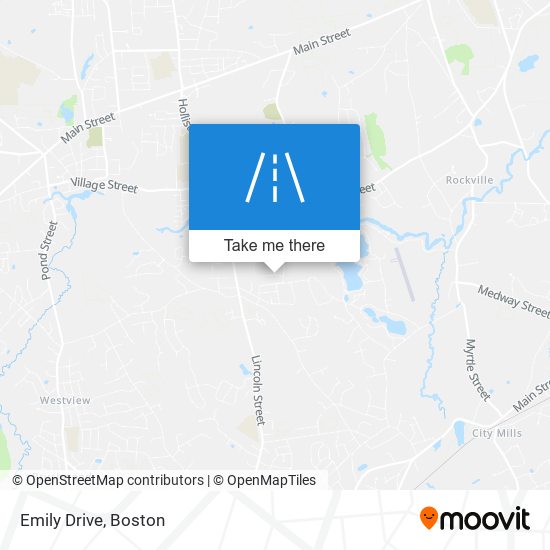 Emily Drive map
