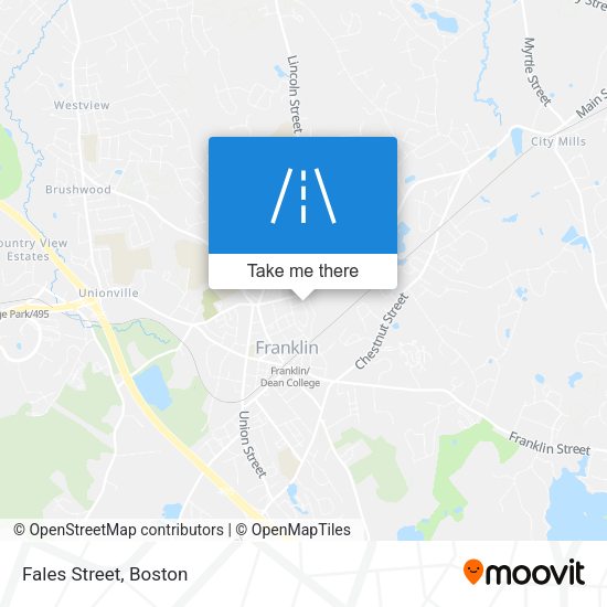 Mapa de Fales Street