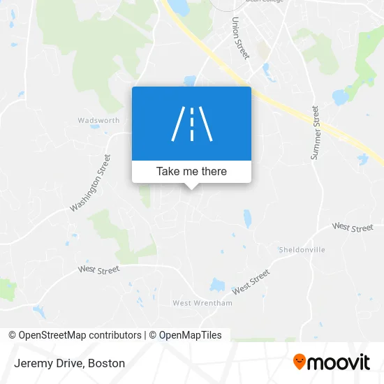Jeremy Drive map