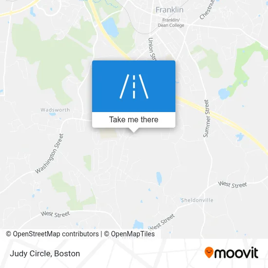 Judy Circle map
