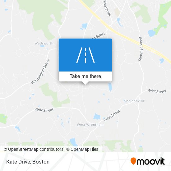 Kate Drive map