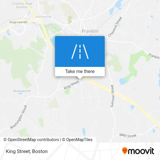 King Street map