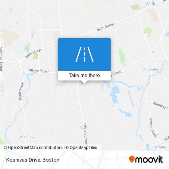 Koshivas Drive map