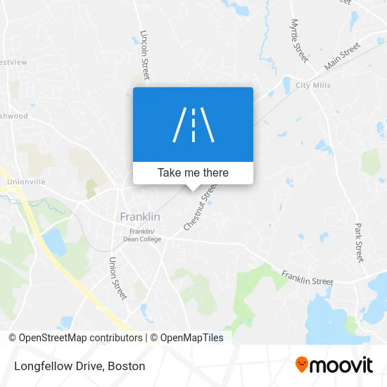 Longfellow Drive map