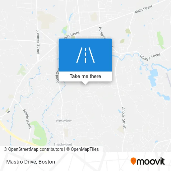 Mastro Drive map