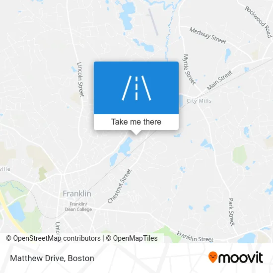 Matthew Drive map