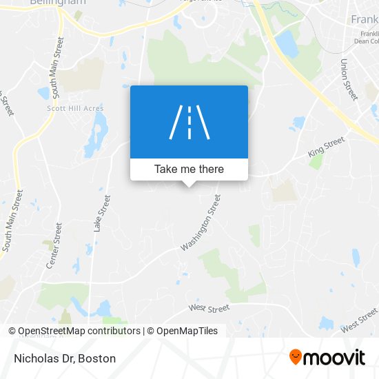 Mapa de Nicholas Dr