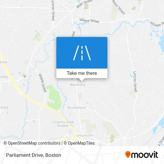 Parliament Drive map