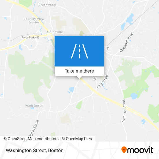 Washington Street map