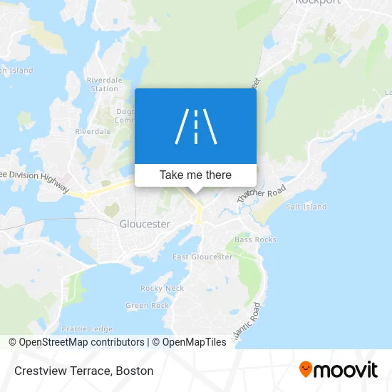 Crestview Terrace map