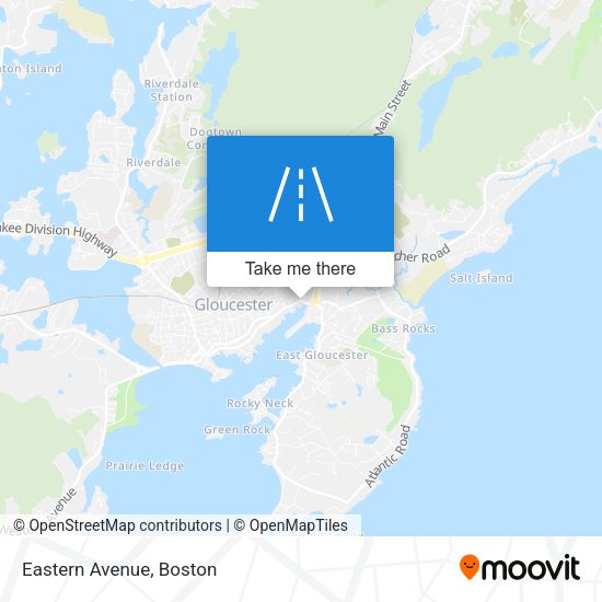 Mapa de Eastern Avenue