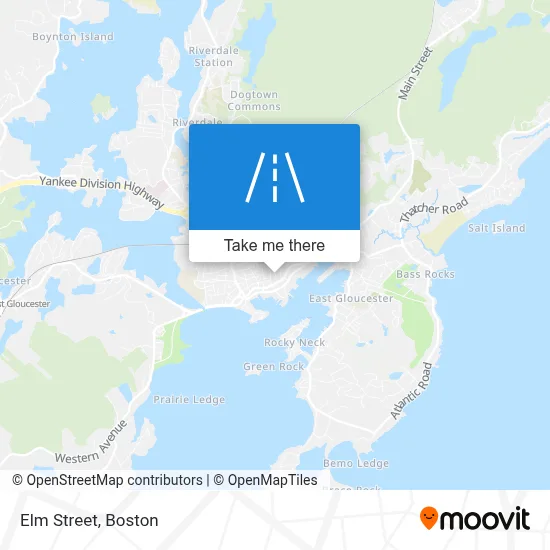 Elm Street map