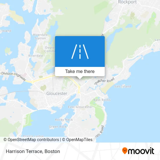 Harrison Terrace map