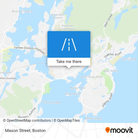 Mason Street map