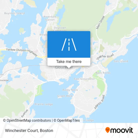 Winchester Court map