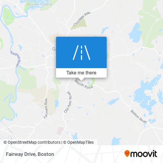 Fairway Drive map