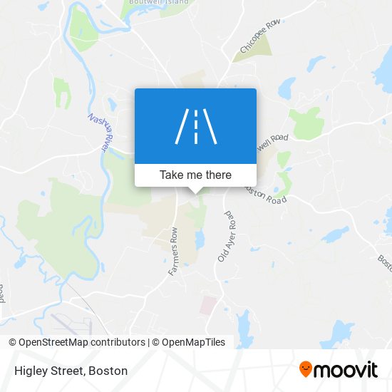 Higley Street map