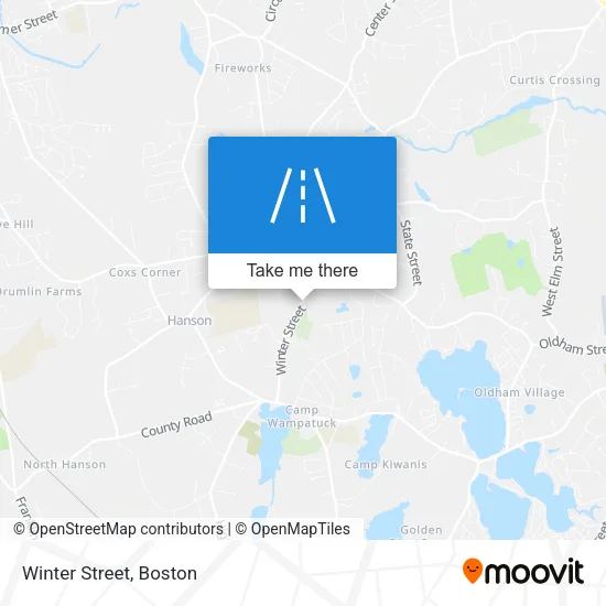 Winter Street map