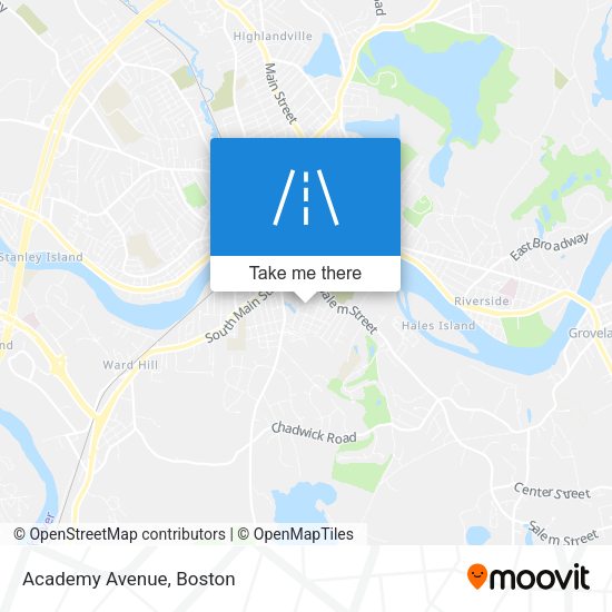 Academy Avenue map