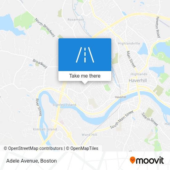 Adele Avenue map