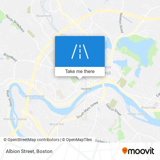 Albion Street map